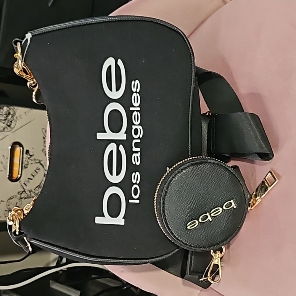 2 beautiful bebe purses